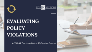 Evaluating Policy Violations