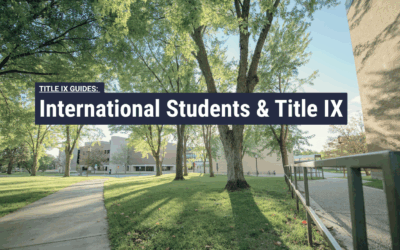 Supporting International Students Under Title IX